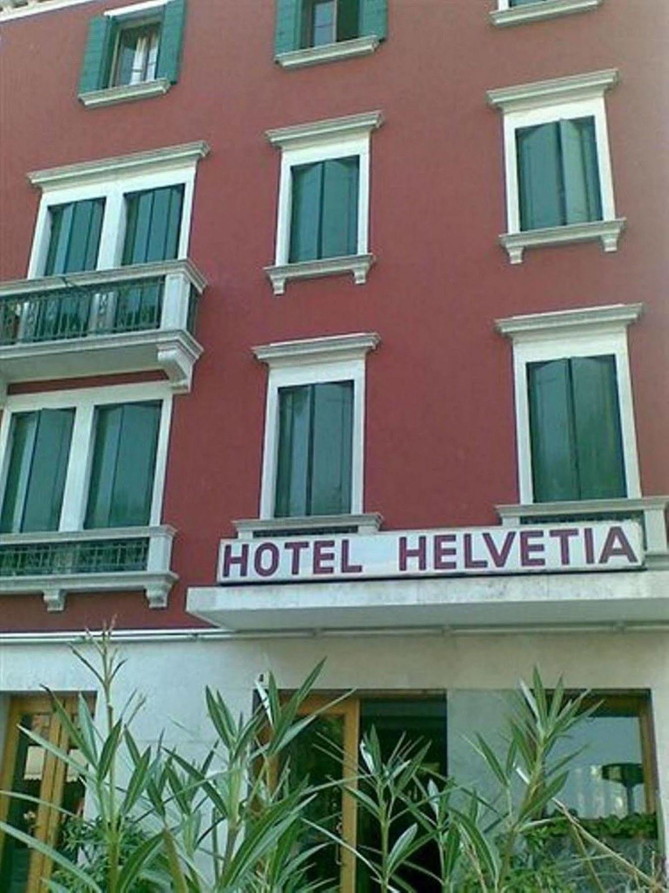 البندقية-ليدو Hotel Helvetia المظهر الخارجي الصورة